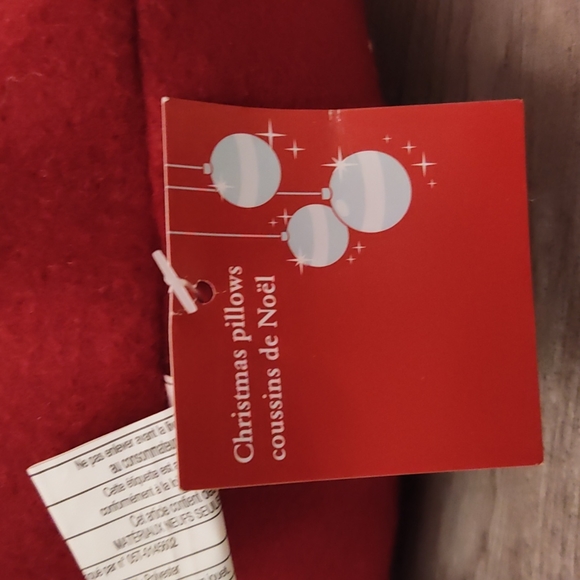 Santa & Snowman Christmas pillow! - Picture 5 of 6